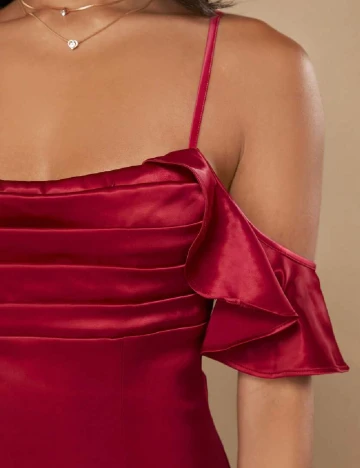 Rochie lunga SHEIN, rosu