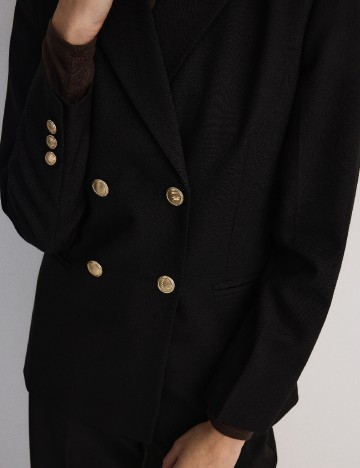 Sacou Reserved, negru