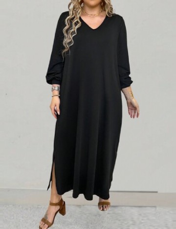 
						Rochie lunga SHEIN CURVE, negru