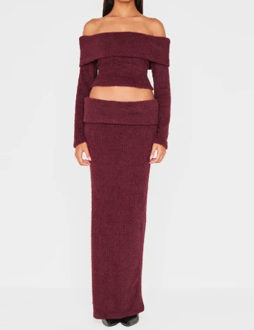 Fusta PRETTYLITTLETHING, visiniu
