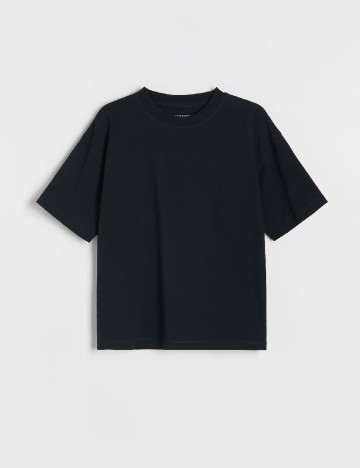 
						Tricou Oversize Reserved, negru