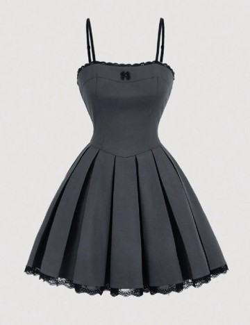 Rochie scurta SHEIN, gri