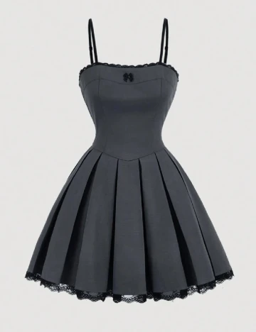 Rochie scurta SHEIN, gri