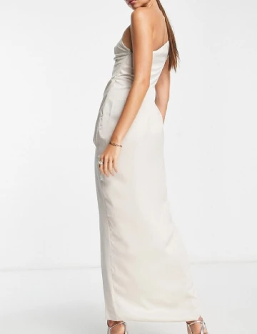 Rochie lunga ASOS, ecru