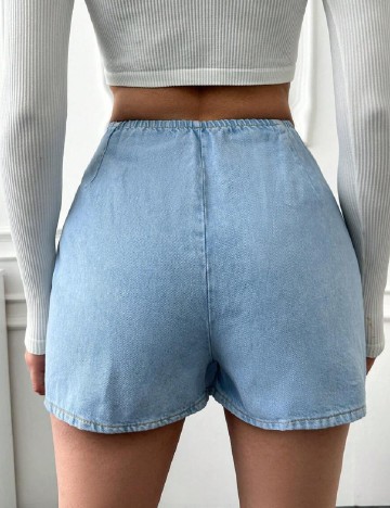 Fusta pantalon SHEIN, albastru