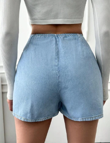 Fusta pantalon SHEIN, albastru
