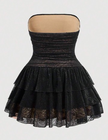 Rochie scurta SHEIN CURVE, negru