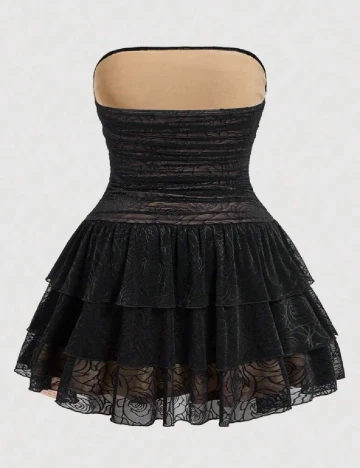 Rochie scurta SHEIN CURVE, negru