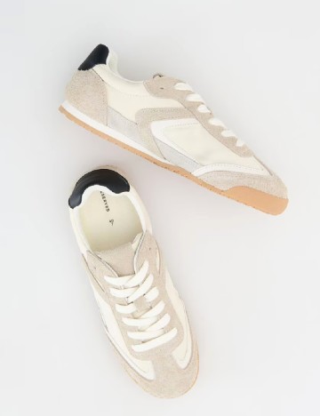 Adidasi Reserved, gri/crem