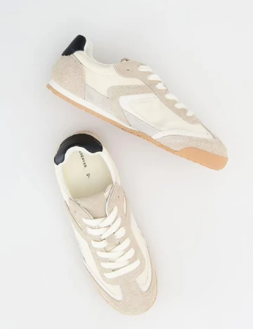 Adidasi Reserved, gri/crem