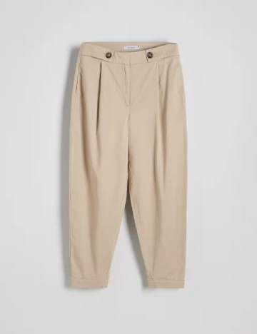 Pantaloni Reserved, bej Maro