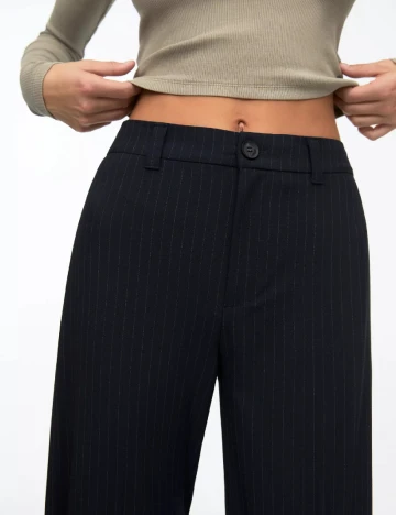Pantaloni Pull&Bear, albastru