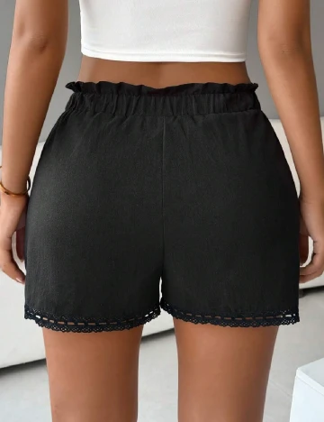 Pantaloni scurti SHEIN, negru