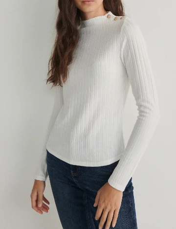 Bluza Reserved, alb