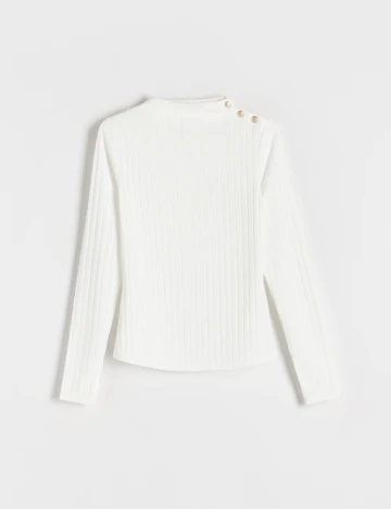 Bluza Reserved, alb