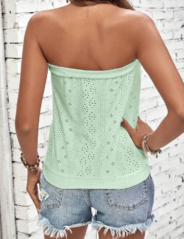 Top SHEIN, verde deschis