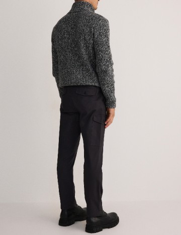 Pantaloni Reserved, gri inchis