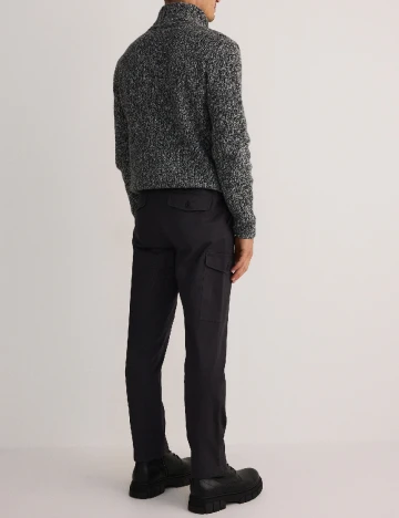 Pantaloni Reserved, gri inchis