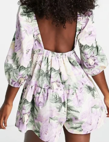Salopeta ASOS, floral print