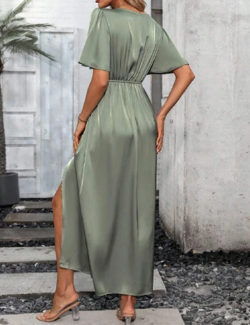 Rochie lunga SHEIN, verde