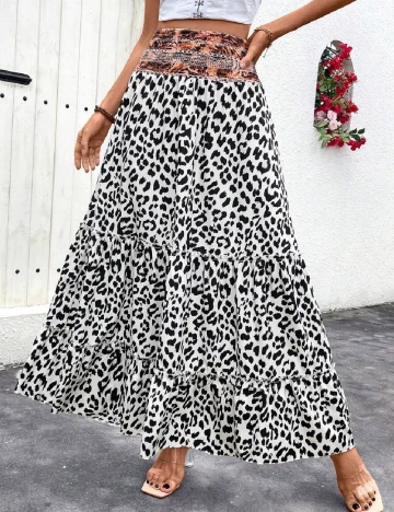 Fusta SHEIN, animal print