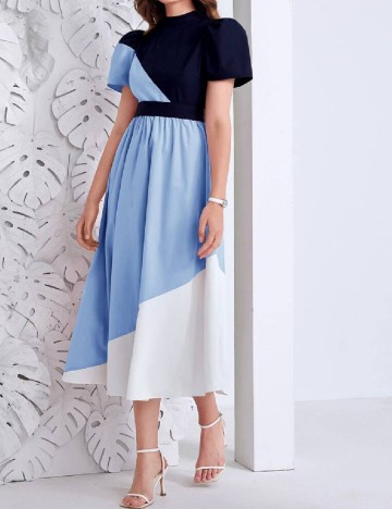 Rochie medie SHEIN, albastru