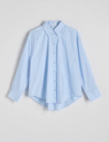 Camasa Oversize Reserved, albastru