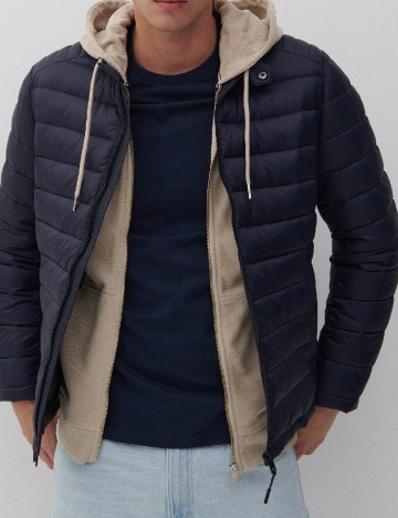 Geaca Reserved, bleumarin