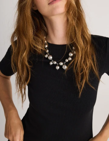 Tricou Reserved, negru