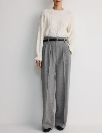 Pantaloni Reserved, gri