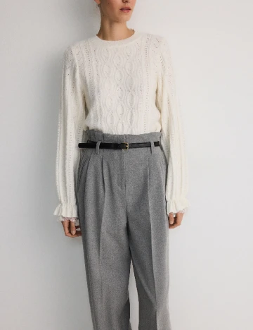 Pantaloni Reserved, gri
