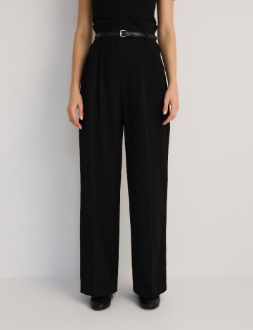 Pantaloni Reserved, negru