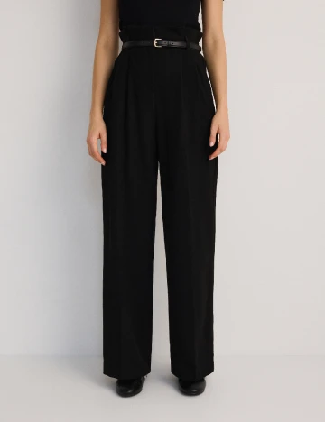 Pantaloni Reserved, negru