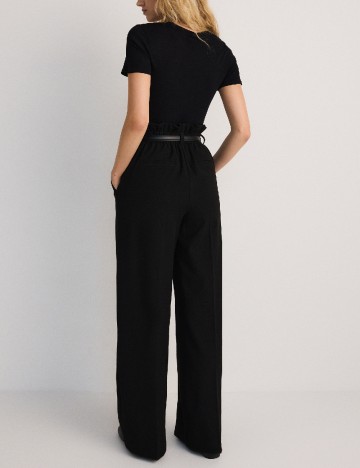 Pantaloni Reserved, negru
