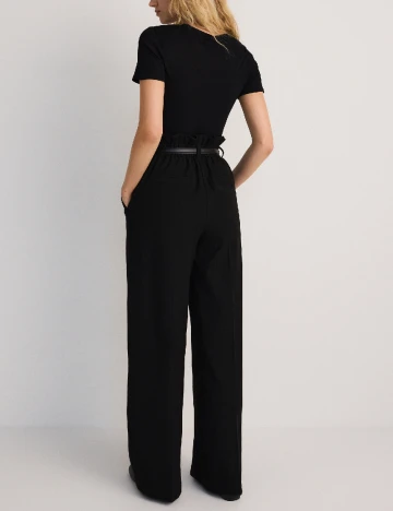 Pantaloni Reserved, negru