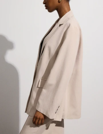 Sacou Oversize Reserved, bej