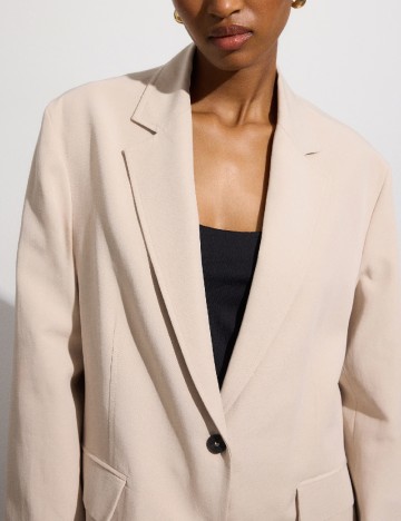 Sacou Oversize Reserved, bej