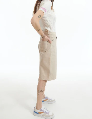 Pantaloni scurti Reserved, crem