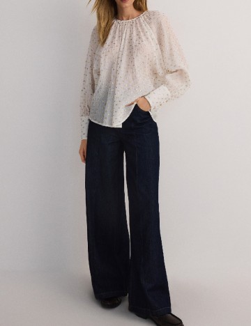 
						Bluza Reserved, alb