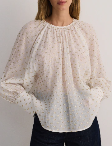 Bluza Reserved, alb
