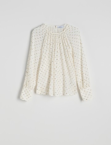 Bluza Reserved, alb