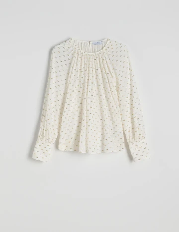 Bluza Reserved, alb