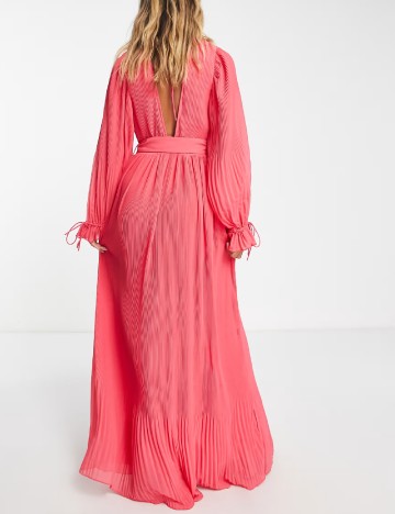Rochie lunga ASOS, roz