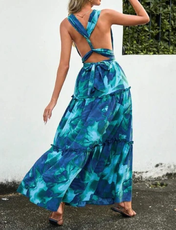 Rochie lunga SHEIN, albastru