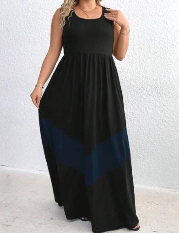 Rochie lunga SHEIN CURVE, negru