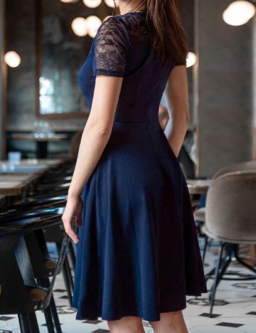 Rochie scurta Miusol, bleumarin