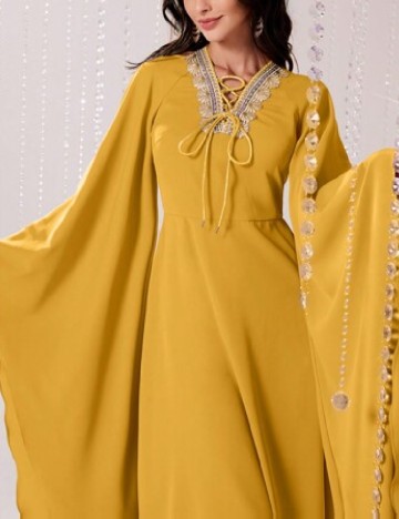 
						Rochie lunga SHEIN, galben