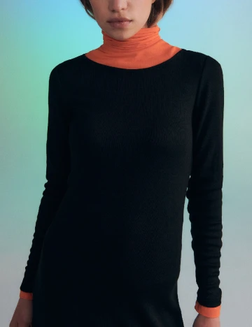 Rochie medie Reserved, negru