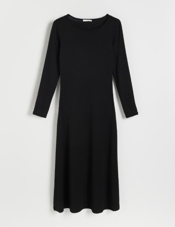 Rochie medie Reserved, negru