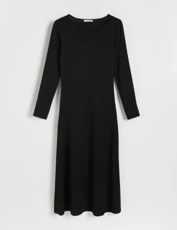 Rochie medie Reserved, negru